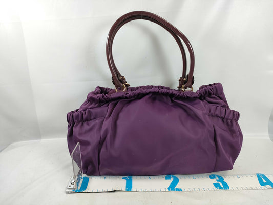 Salvatore Ferragamo Vara AU-21 Handbag/Purple
