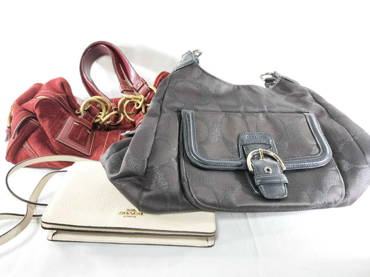 COACH Signature F26245/10061/Shoulder Wallet Shoulder Bag