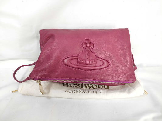 Vivienne Westwood Leather Shoulder Bag Shoulder Bag