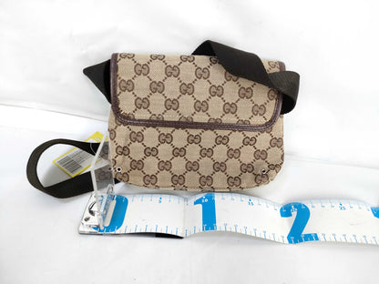 GUCCI GG Canvas 92543 Waist Pouch Waist Bag