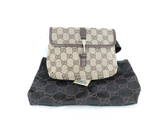 GUCCI GG Canvas 92543 Waist Pouch Waist Bag
