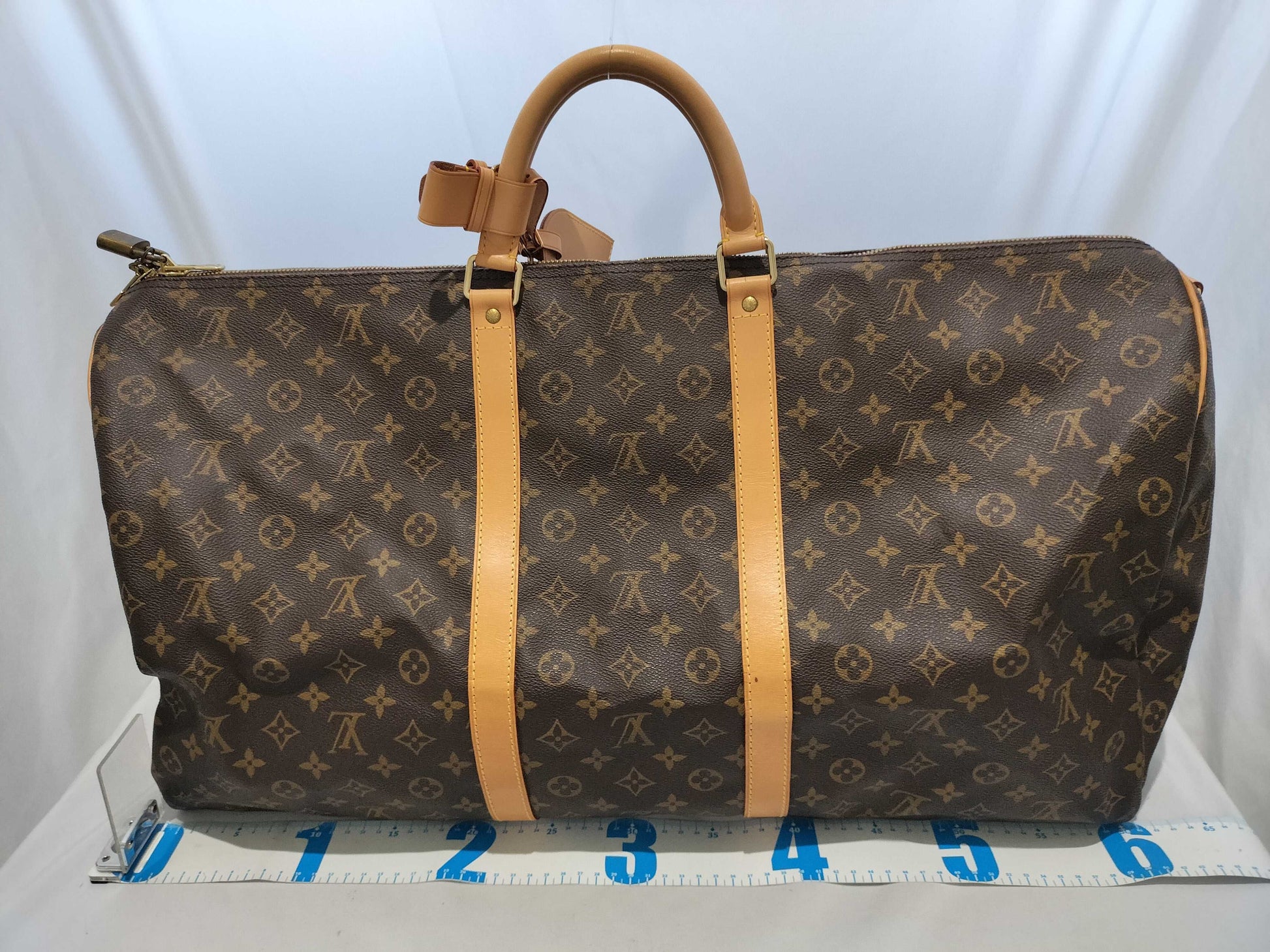 LOUIS VUITTON M41412 Monogram Keepall Bandouliere 60 Boston Bag