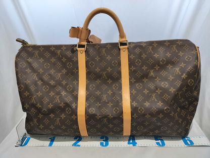 LOUIS VUITTON M41412 Monogram Keepall Bandouliere 60 Boston Bag