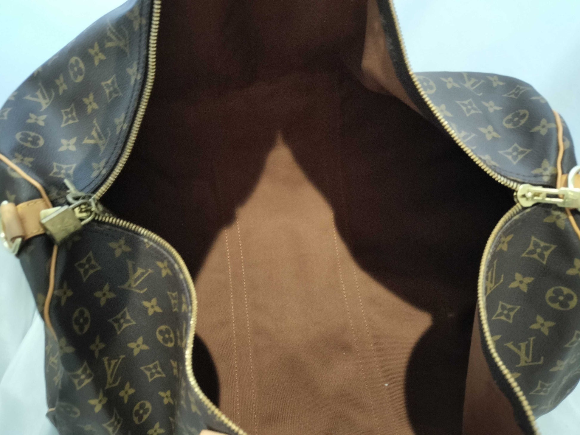 LOUIS VUITTON M41412 Monogram Keepall Bandouliere 60 Boston Bag