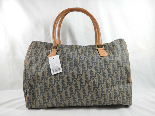 Dior Trotter PVC Boston Bag Handbag