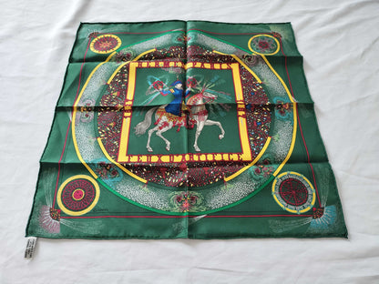 HERMES Carré Skillful Fire 40 Scarf