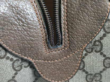 GUCCI GG Supreme PVC Old One-Shoulder Handbag