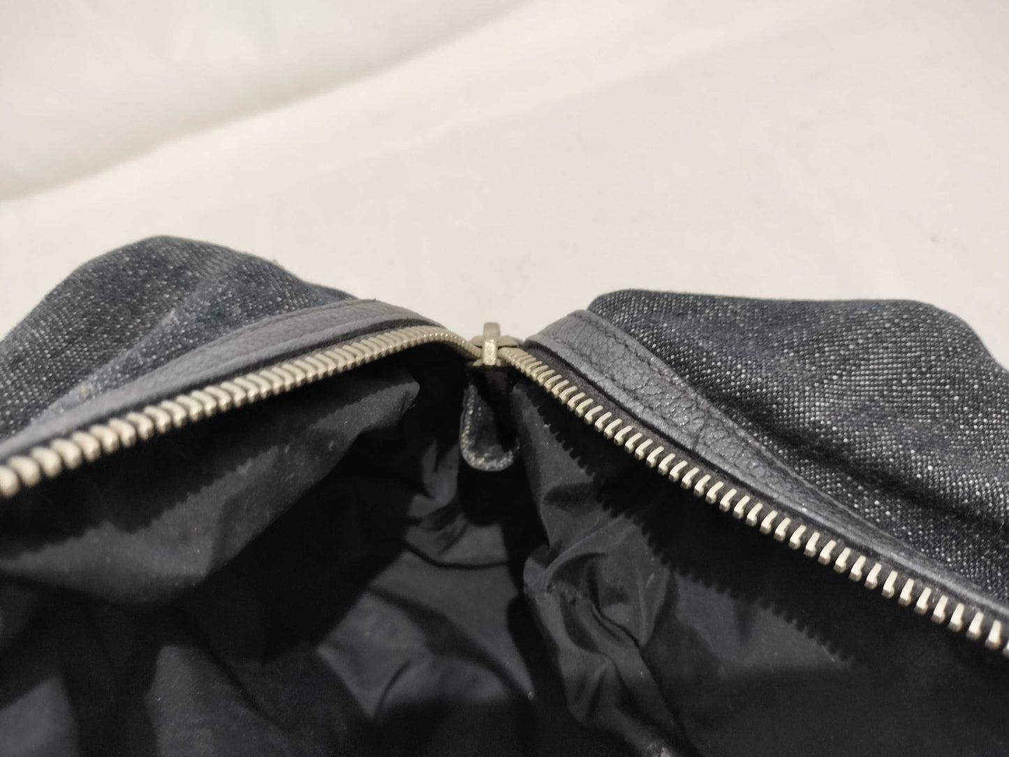 PRADA denim pouch pouch