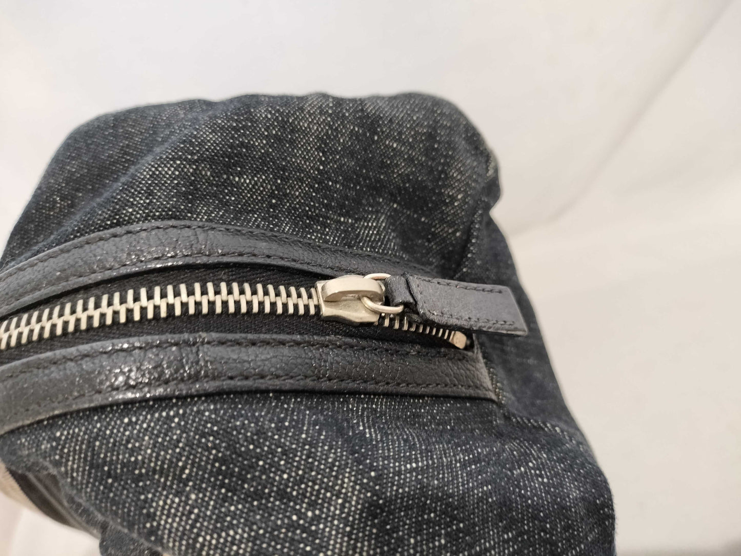 PRADA denim pouch pouch