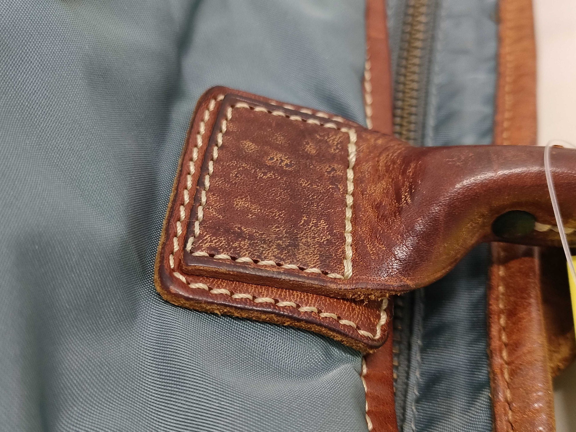 Felisi nylon and leather tote bag