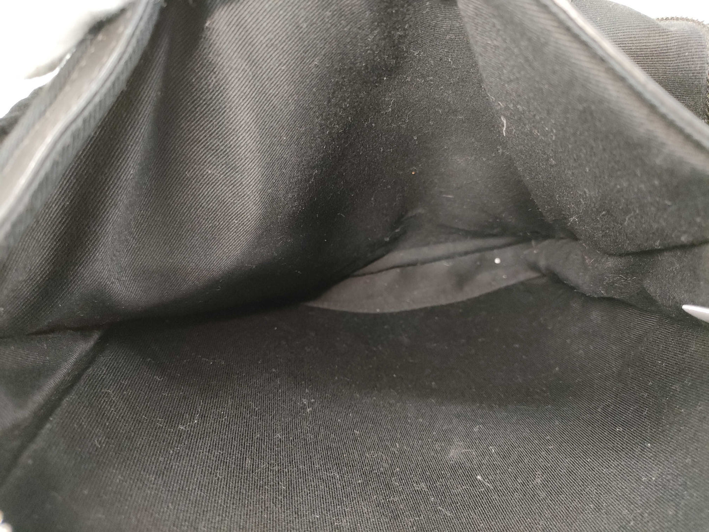 MCM Nylon Backpack Black Backpack