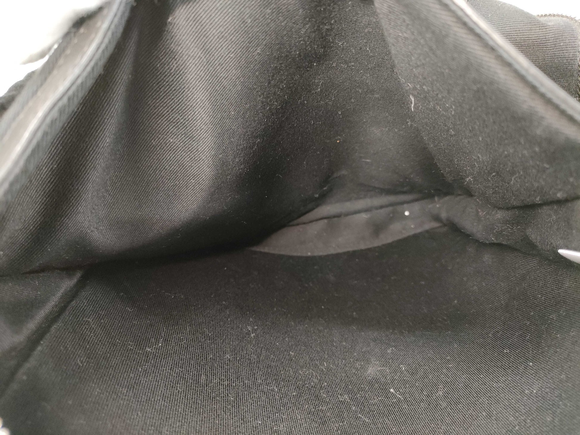 MCM Nylon Backpack Black Backpack
