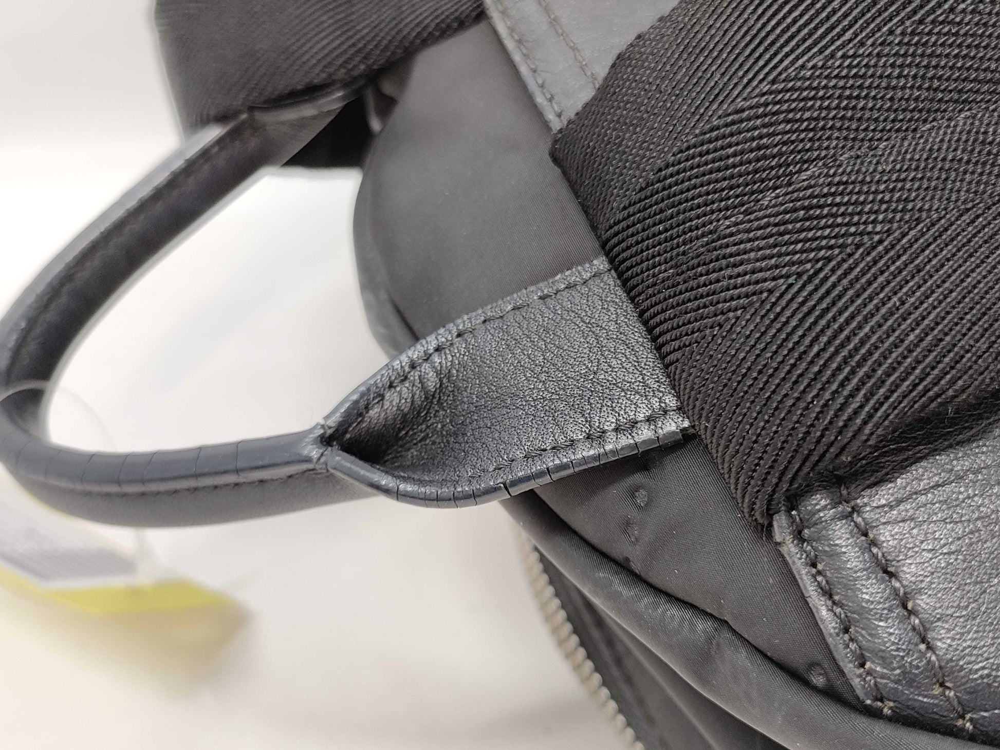 MCM Nylon Backpack Black Backpack