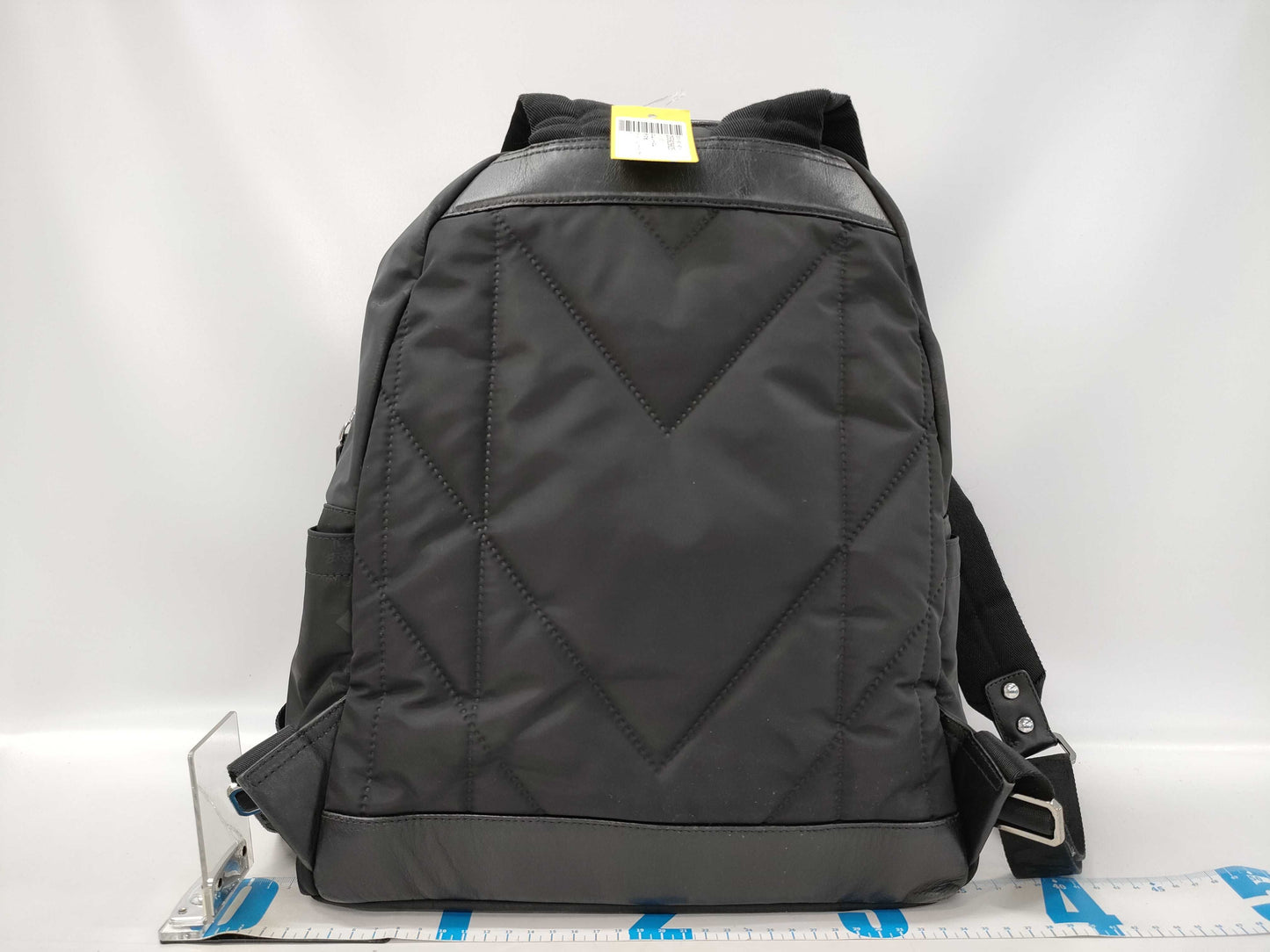 MCM Nylon Backpack Black Backpack