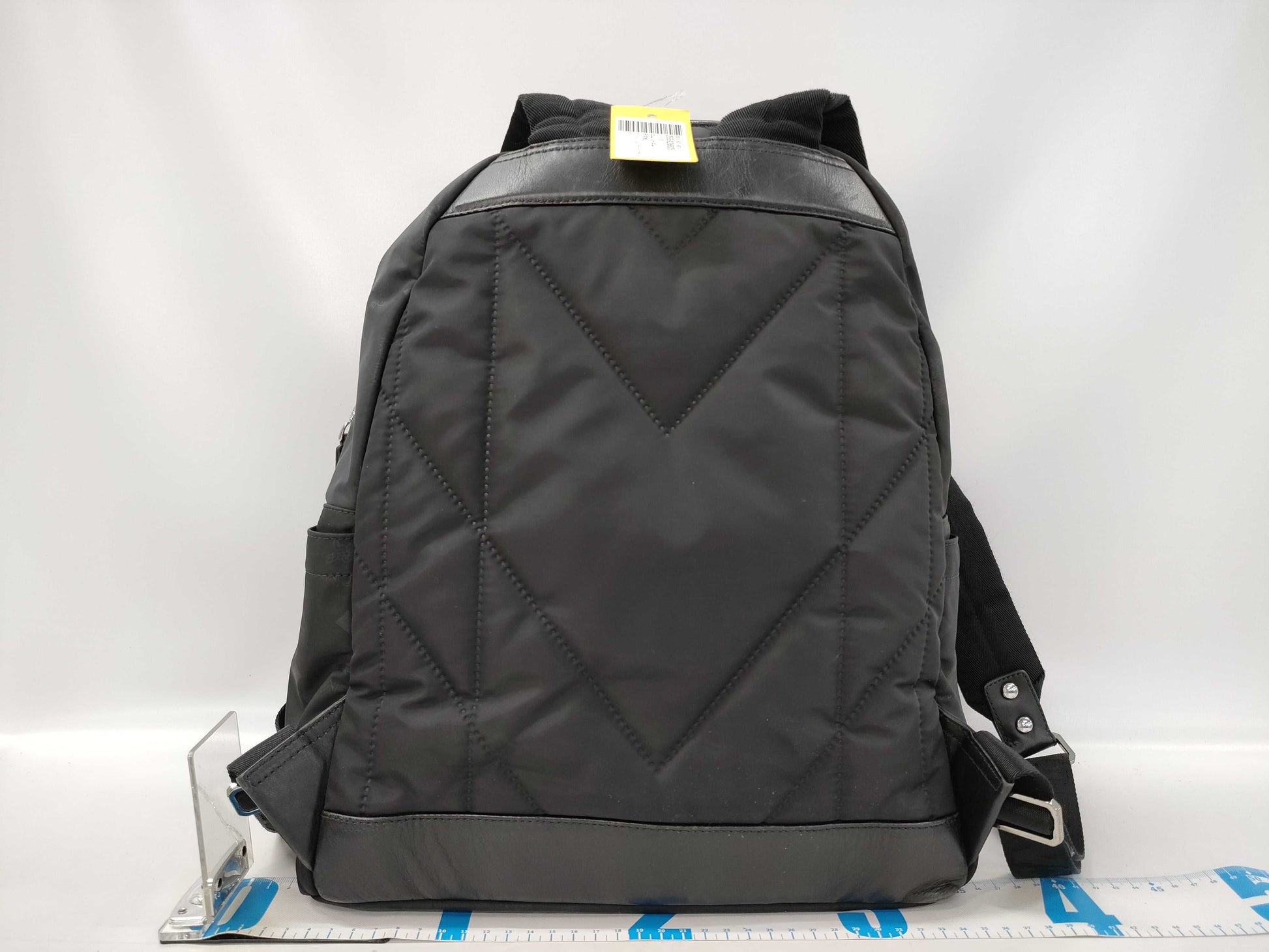 MCM Nylon Backpack Black Backpack