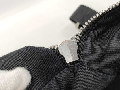 MCM Nylon Backpack Black Backpack