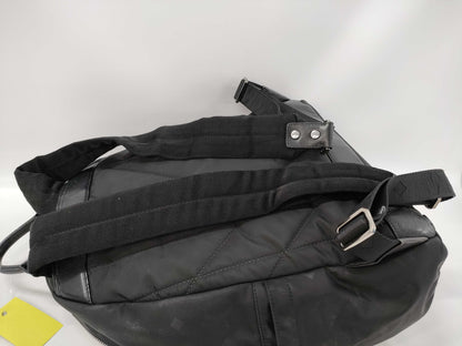 MCM Nylon Backpack Black Backpack