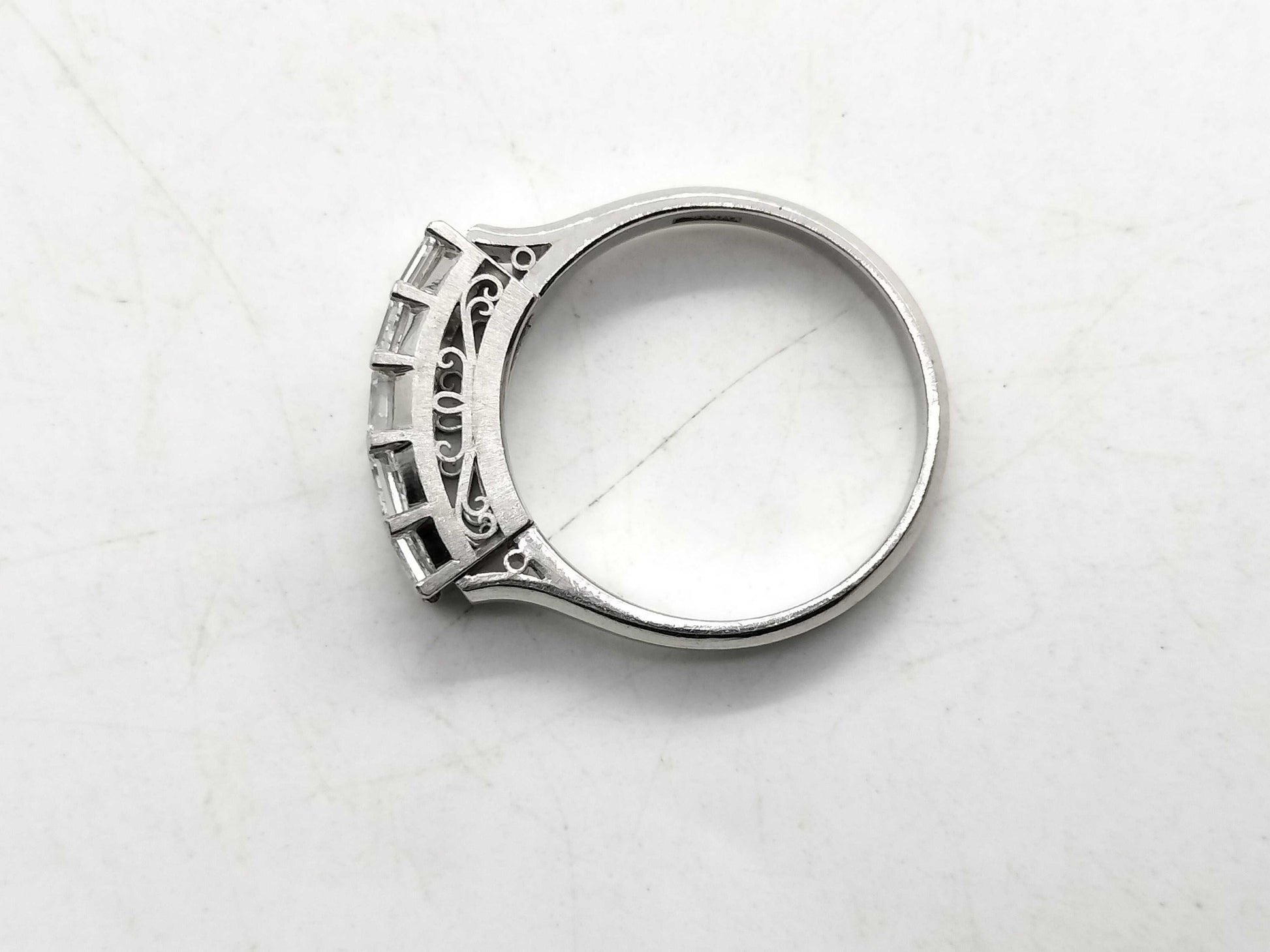 D1.00ct PT900 4.8g Ring 