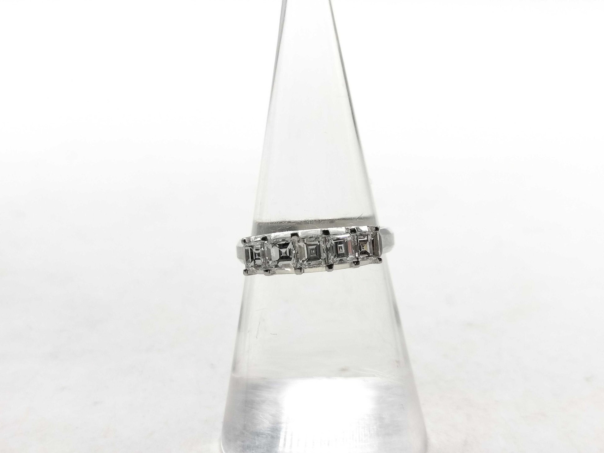 D1.00ct PT900 4.8g Ring 