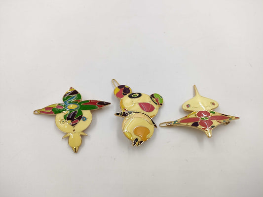 LOUIS VUITTON M92595 Takashi Murakami Characters Barrette Set Other Accessories