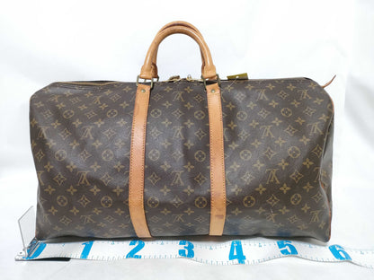 LOUIS VUITTON Monogram M41424 Keepall 55 Boston Bag