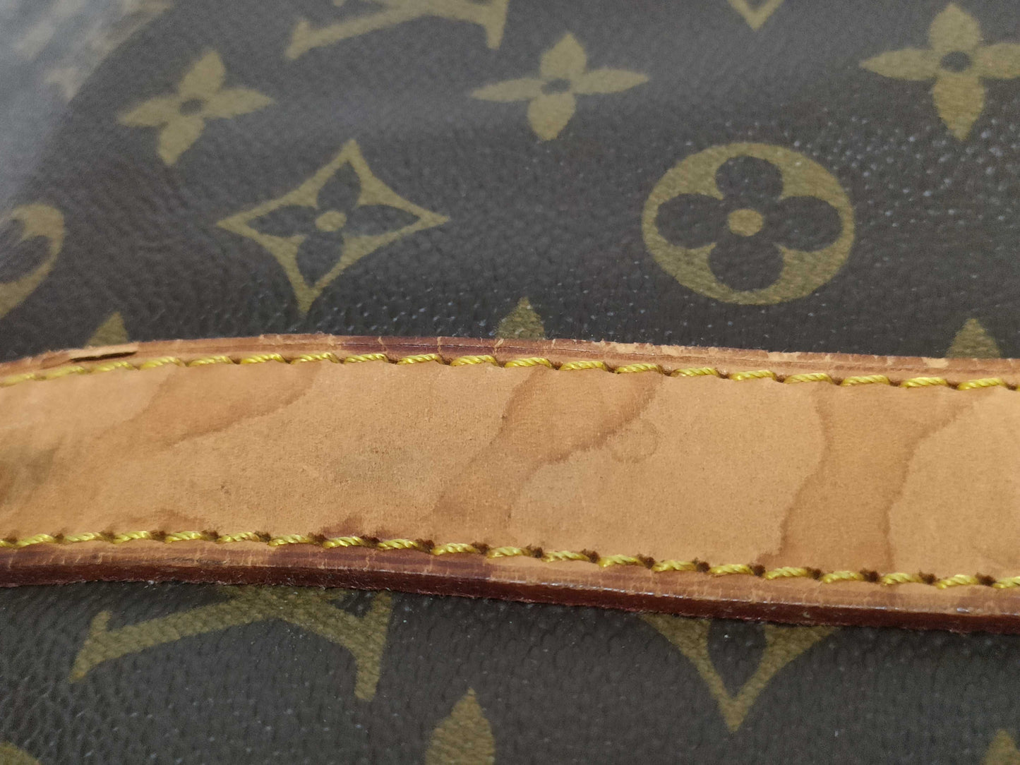 LOUIS VUITTON Monogram M41424 Keepall 55 Boston Bag