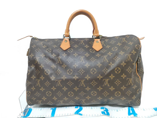 LOUIS VUITTON Monogram M41106 Speedy 40 Boston Bag