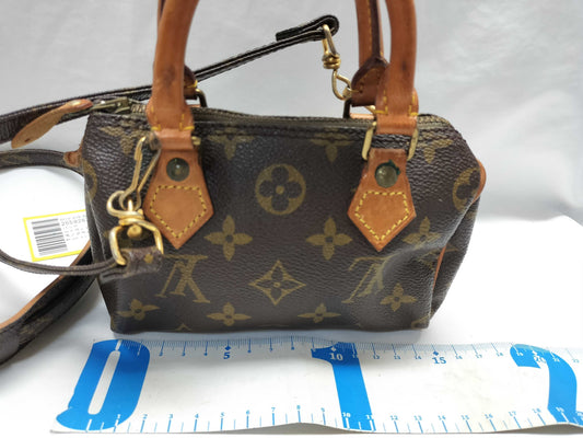 LOUIS VUITTON M41534 Monogram Mini Speedy Shoulder Bag