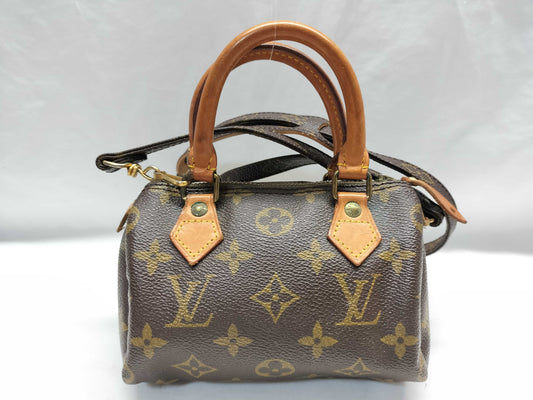 LOUIS VUITTON M41534 Monogram Mini Speedy Shoulder Bag