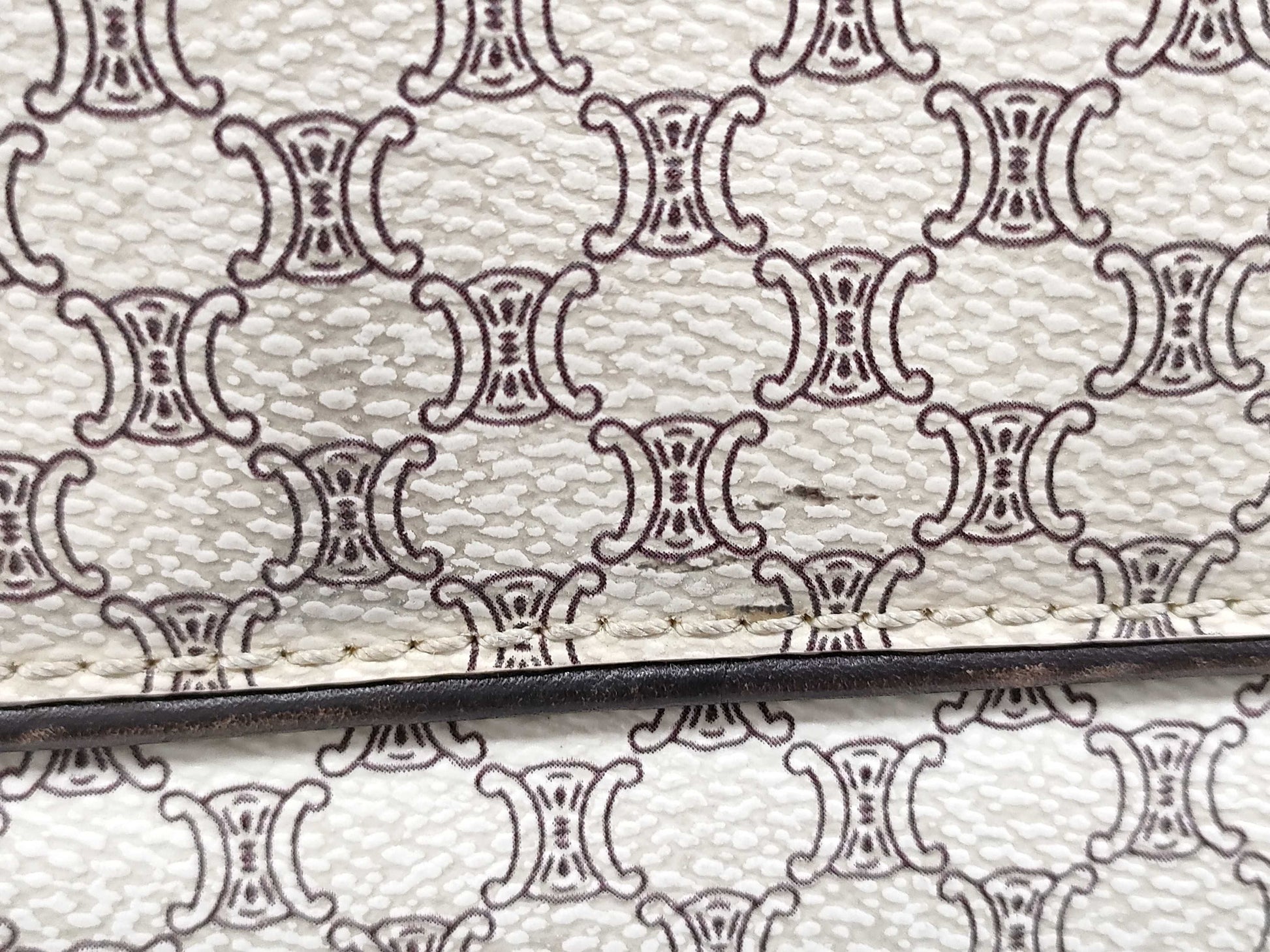 CELINE Shoulder Bag White