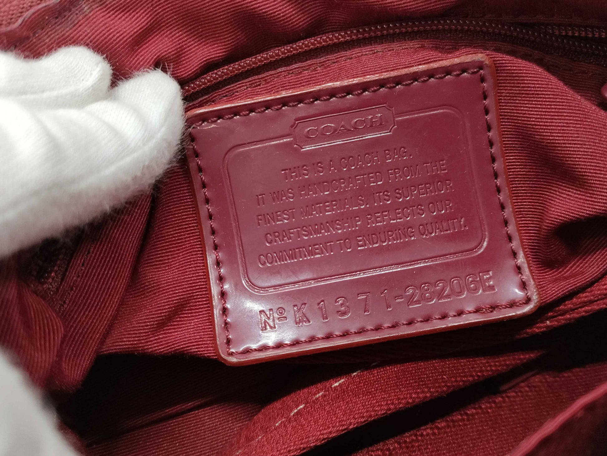 COACH Signature 10508/14902/28206E 3-Piece Bag