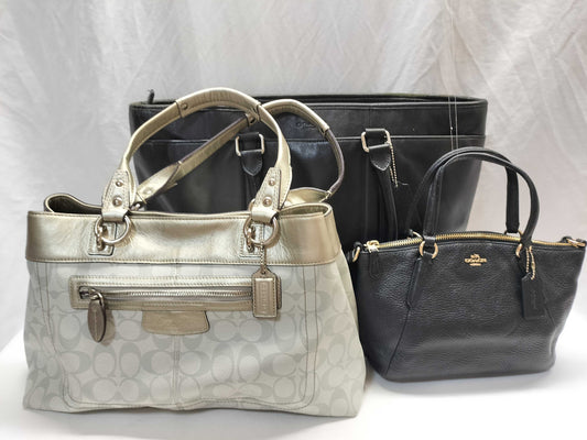 COACH 3-piece shoulder bag