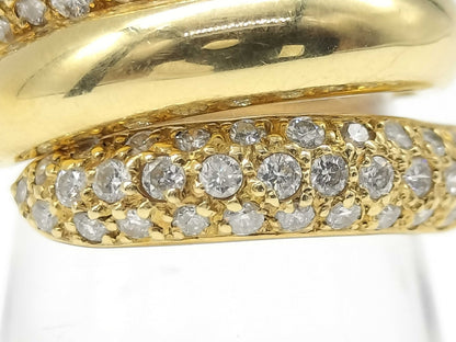 D1.17ct 750 14.6g Ring 