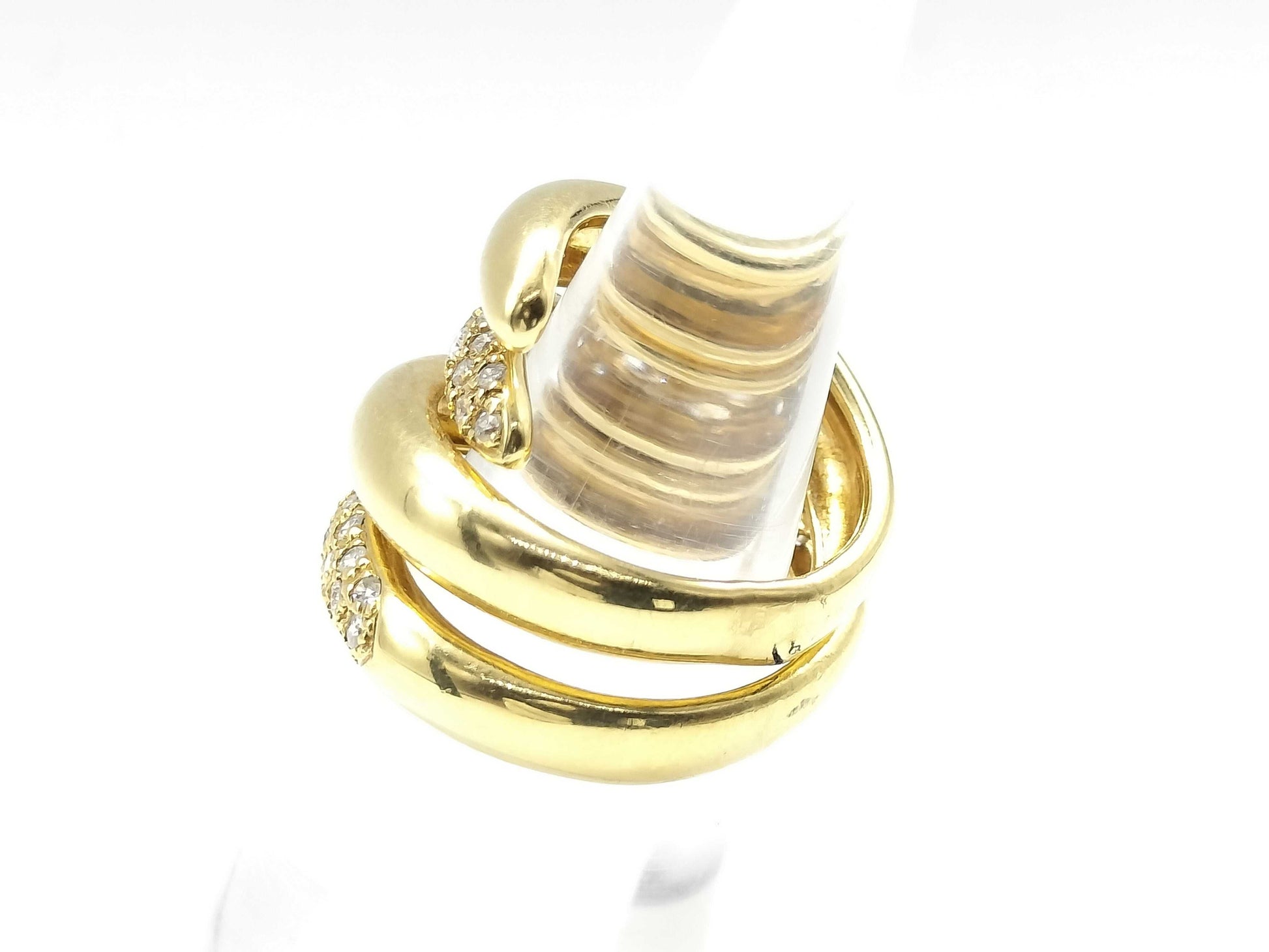 D1.17ct 750 14.6g Ring 