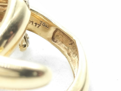 D1.17ct 750 14.6g Ring 