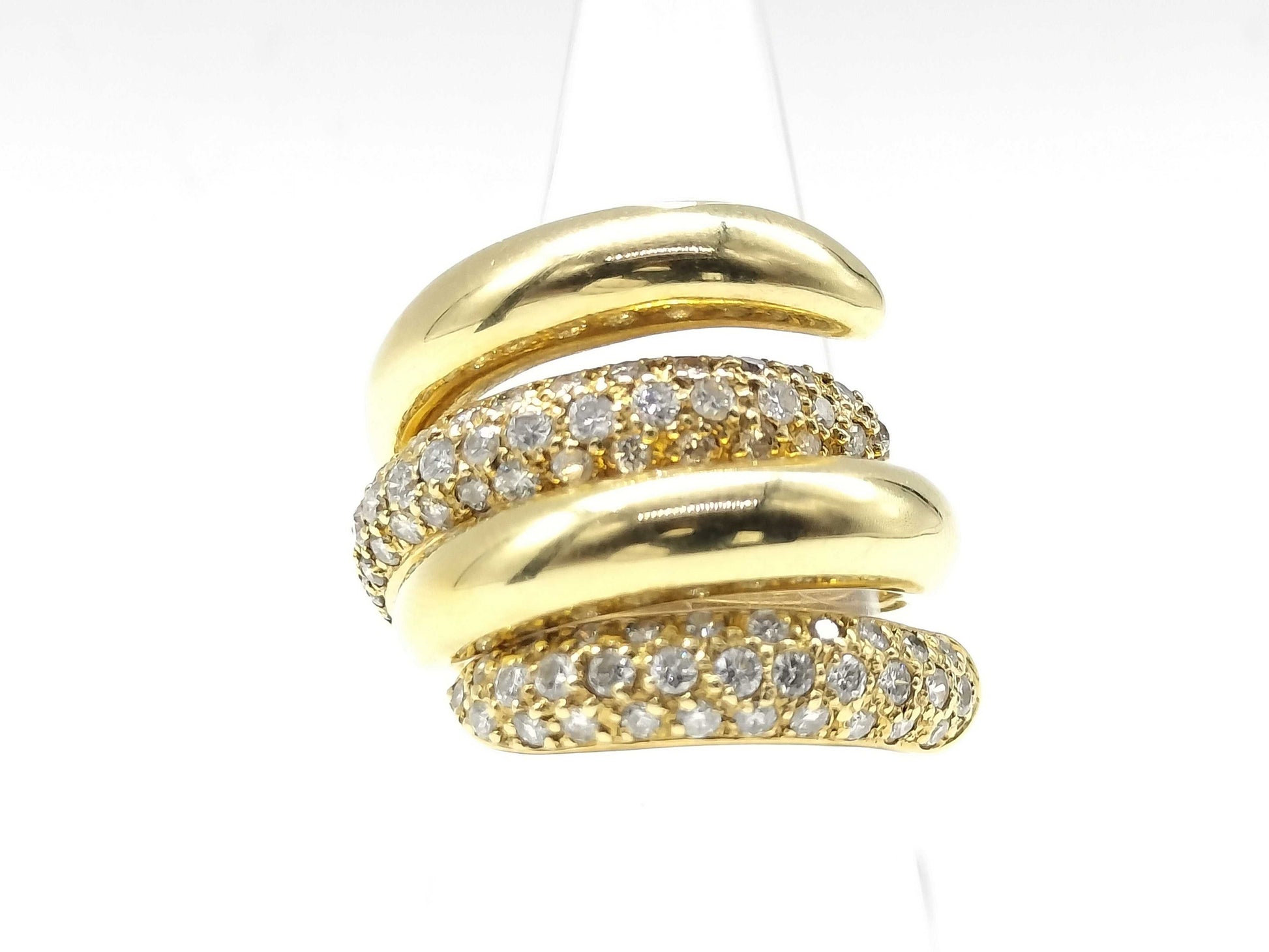D1.17ct 750 14.6g Ring 