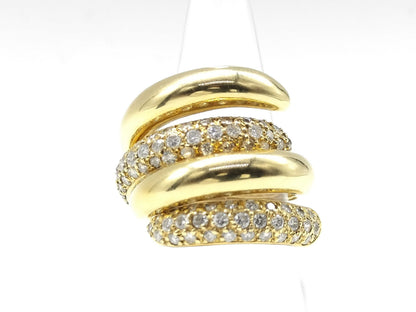 D1.17ct 750 14.6g Ring 