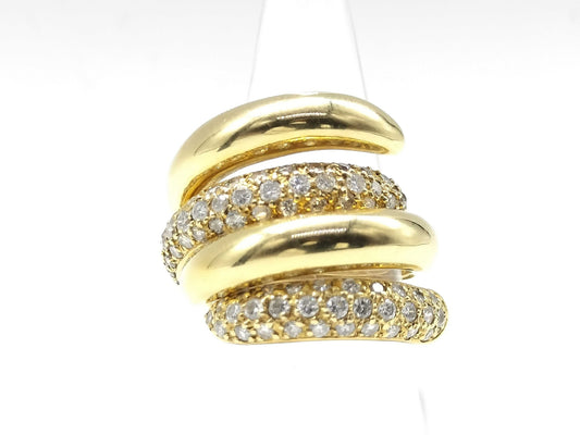 D1.17ct 750 14.6g Ring 