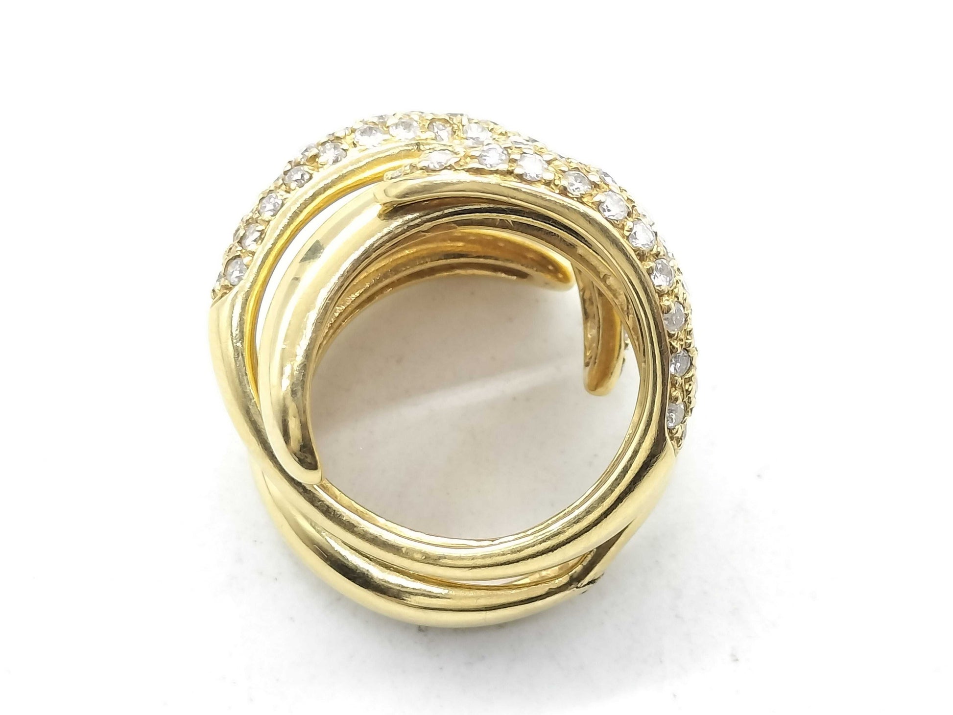 D1.17ct 750 14.6g Ring 