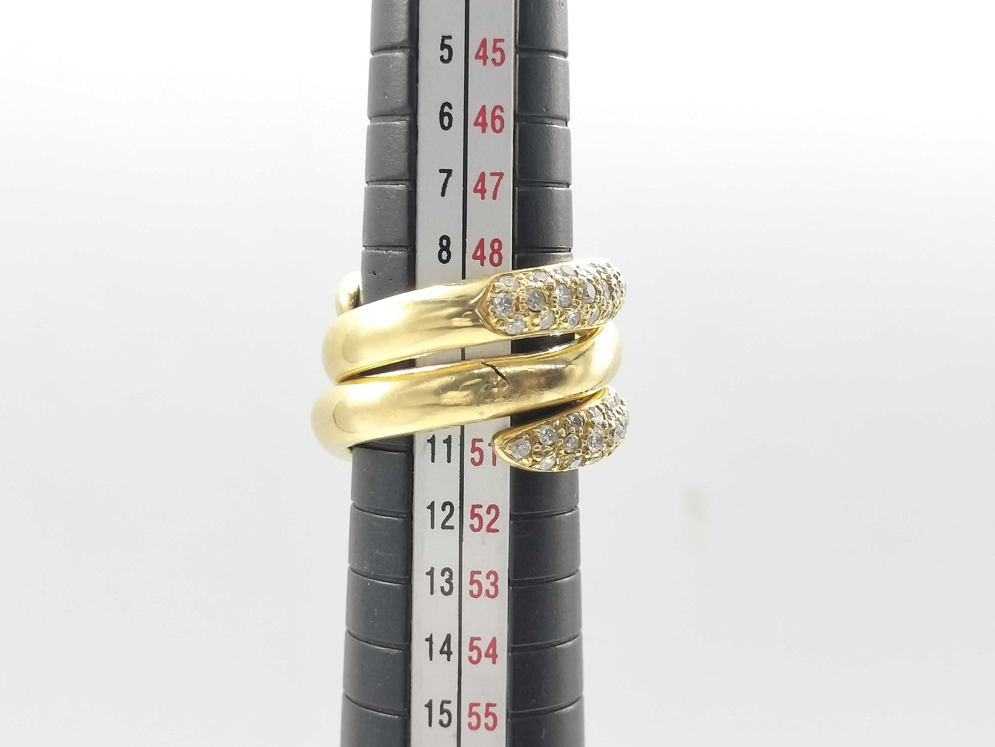D1.17ct 750 14.6g Ring 