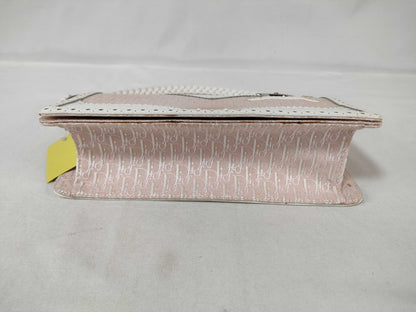 Dior Trotter One-Shoulder Canvas and Leather Shoulder Bag, Pink, 05-MA-0024