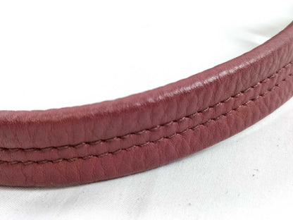 PRADA BR4894 Vitello Dino Burgundy Handbag