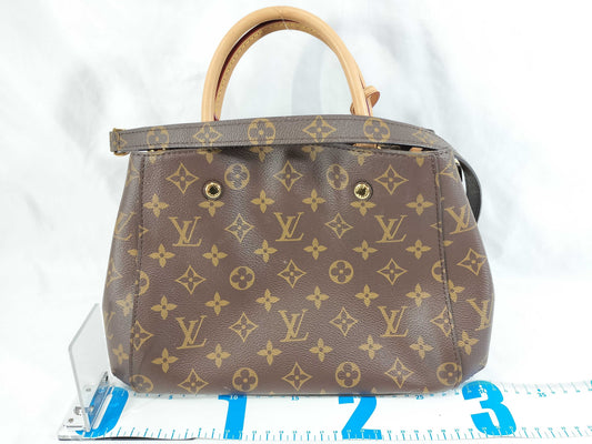 LOUIS VUITTON Monogram M41055 Montaigne BB Handbag