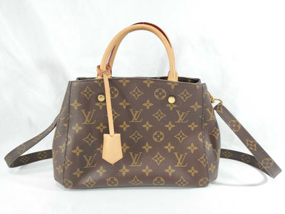 LOUIS VUITTON Monogram M41055 Montaigne BB Handbag