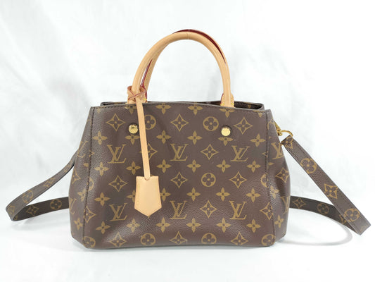 LOUIS VUITTON Monogram M41055 Montaigne BB Handbag