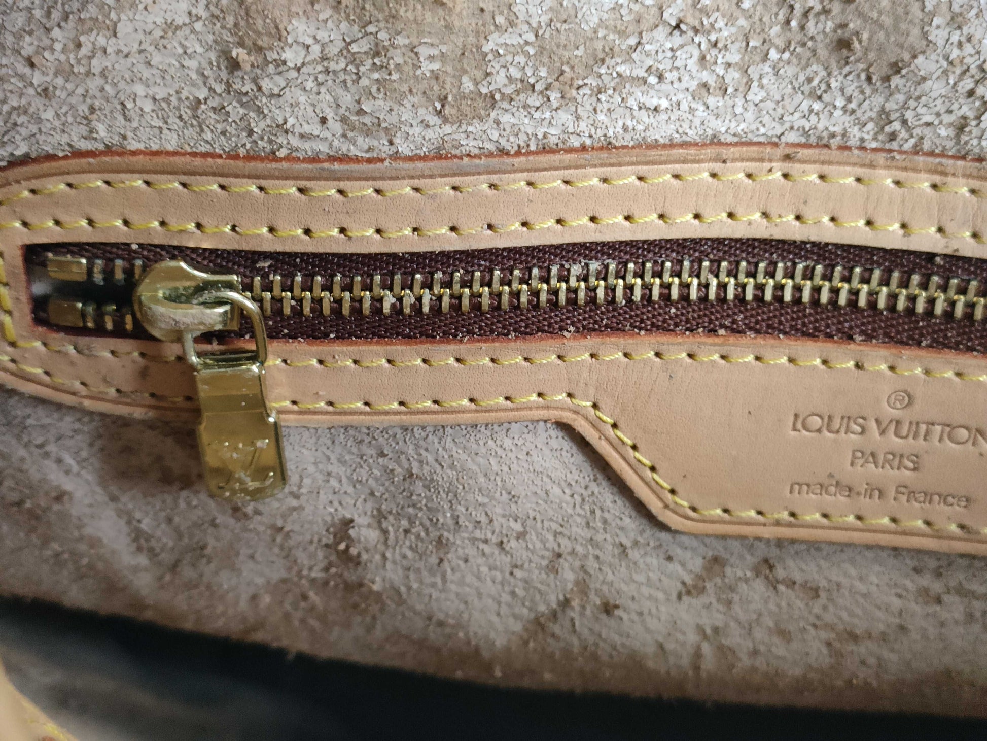 LOUIS VUITTON M42238 Monogram Bucket PM Tote Bag