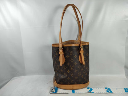 LOUIS VUITTON M42238 Monogram Bucket PM Tote Bag