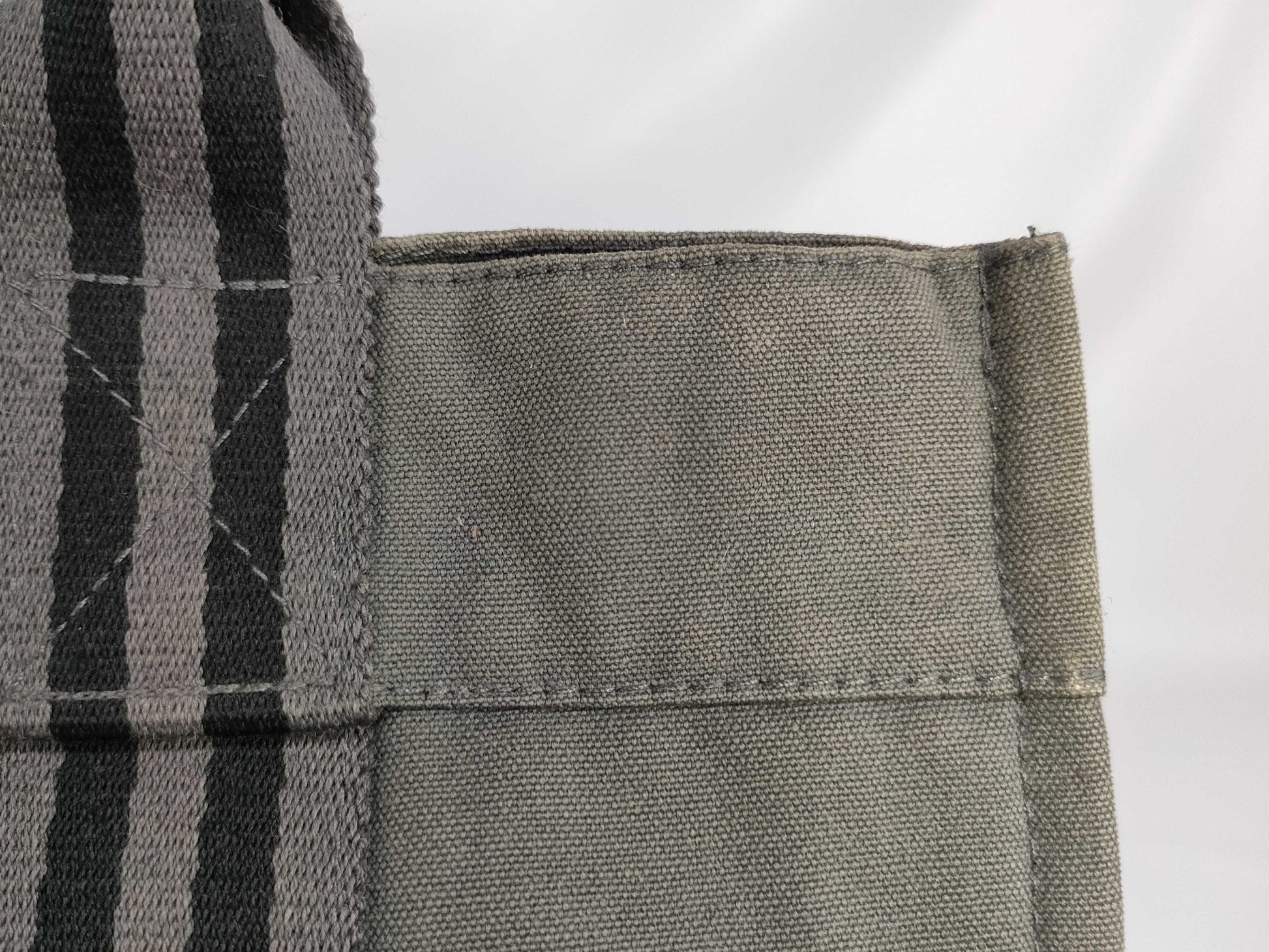 HERMES Foul Tote PM Gray Tote Bag