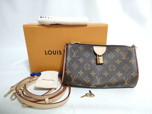 LOUIS VUITTON RFID serial number cannot be verified. Monogram M12859 Pochette Tillet RFID shoulder bag.