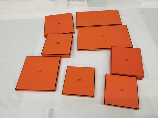 HERMES Scarf/Accessories Empty Box * 8 Pieces Brand Empty Box Bundle Brand Empty Box Bundle 